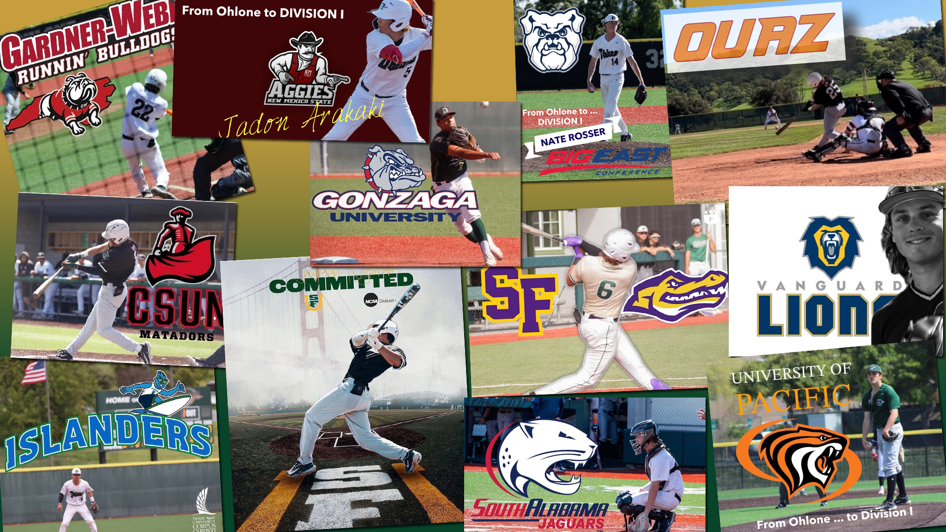 Ohlone Baseball transfers 14 total, 10 to NCAA Division I, from 2023 squad