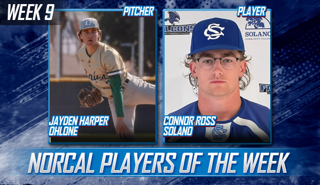 Jayden Harper named Northern California Pitcher of the Week