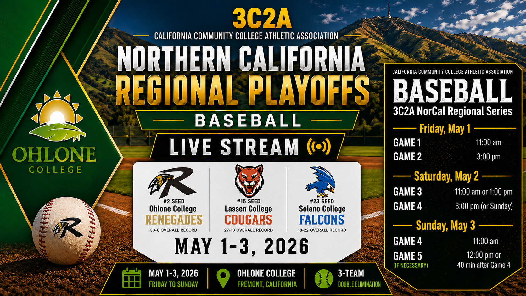 2026 NorCal Regional Playoff Series; Bracket #2