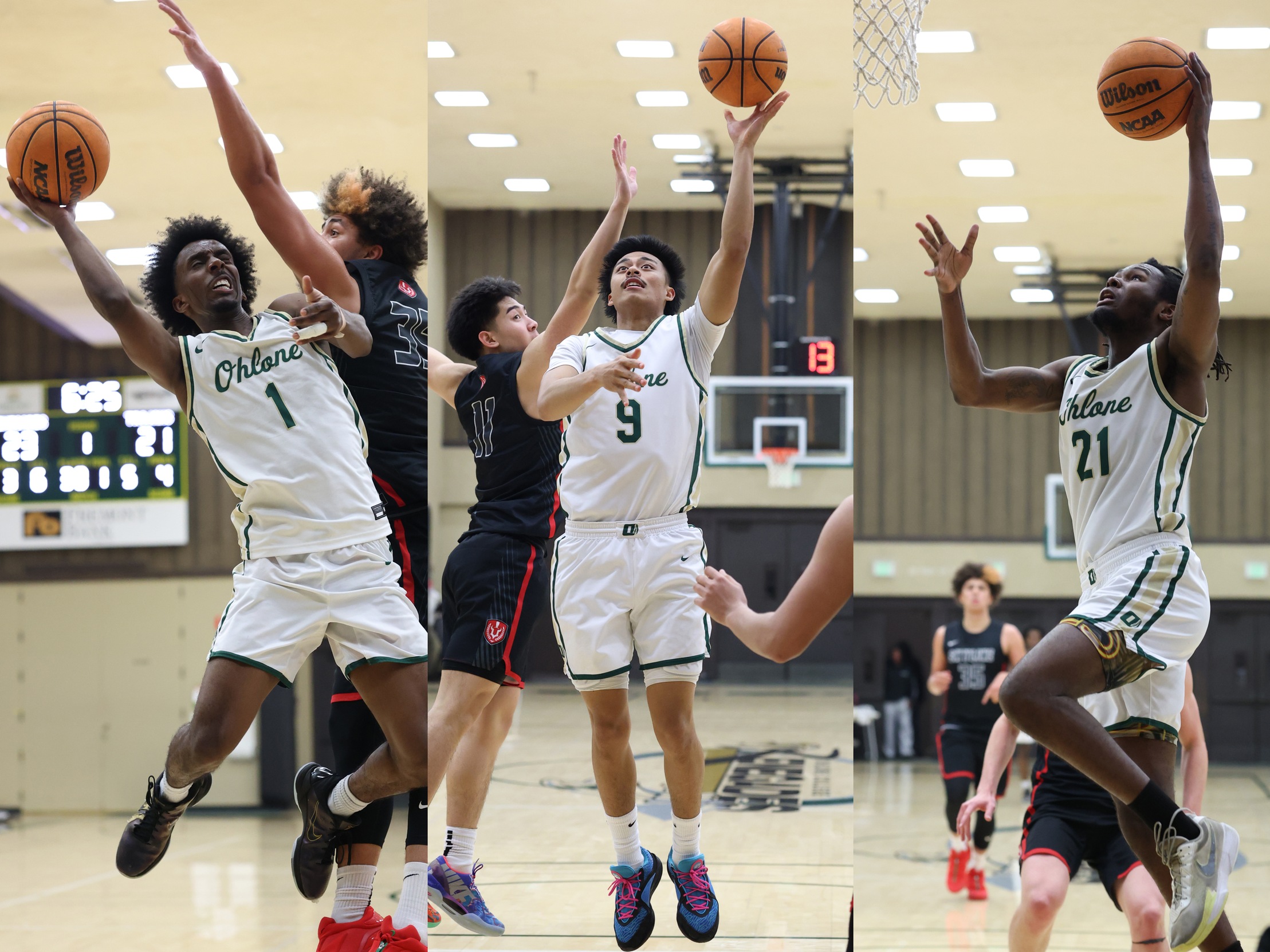 Ohlone Men's Basketball Sweeps Ca&ntilde;ada College on the Road