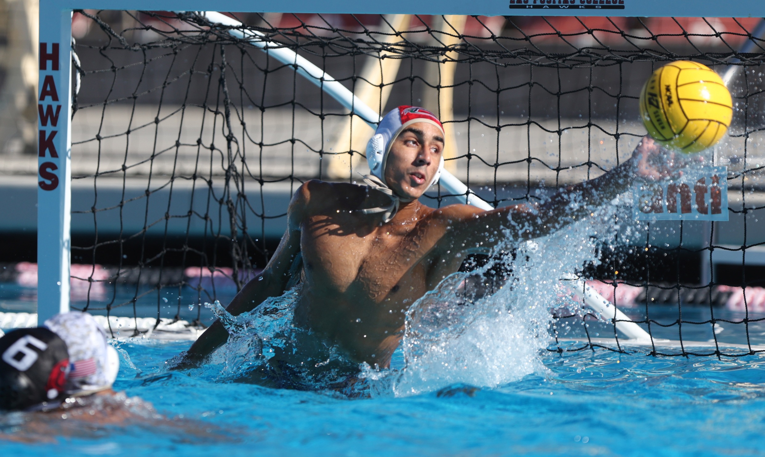 Goalie Shaan Vaishnav had 12 saves in the loss to Las Positas.