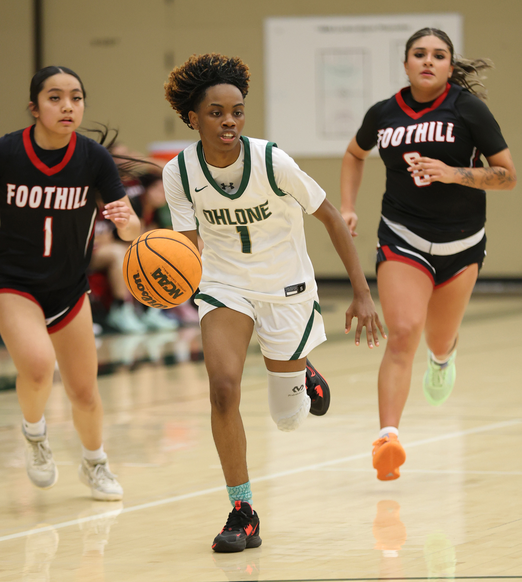 Ohlone Women's Basketball vs. Foothill (Photos by Don Jedlovec)